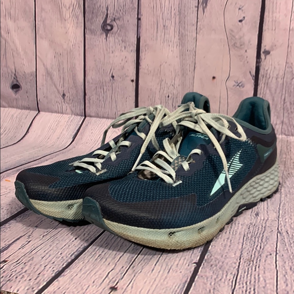 Altra Womens Timp 4 Running Shoe Blue Size 9.5 Outdoor Activewear Athleisure